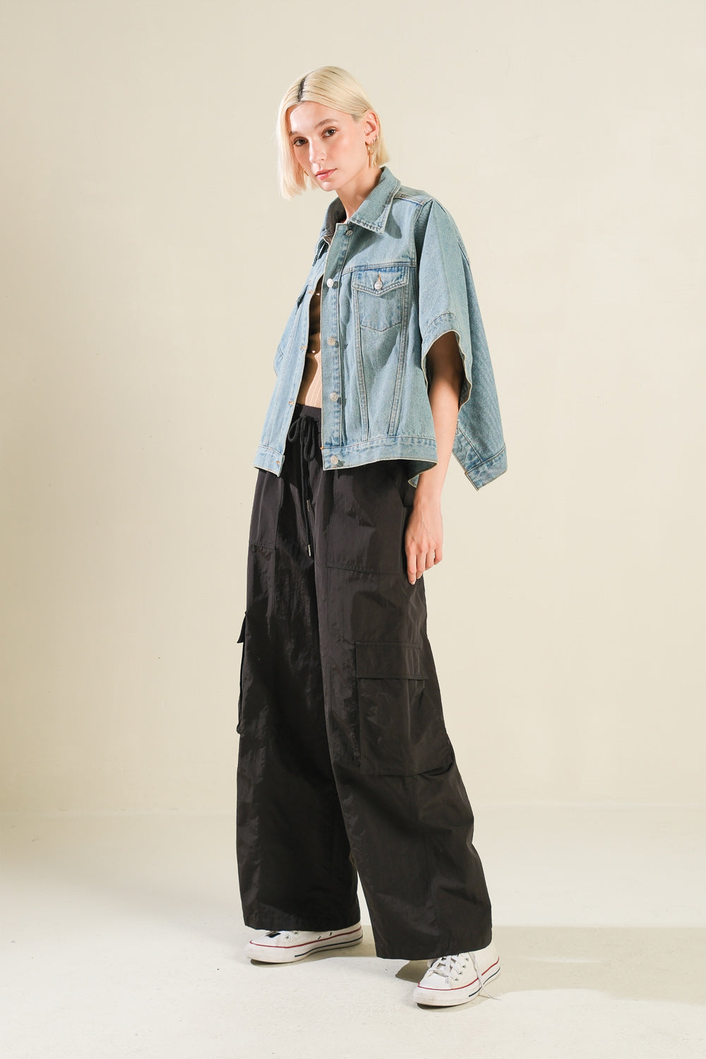BEAUTIFUL AS YOU DENIM JACKET Flying Tomato